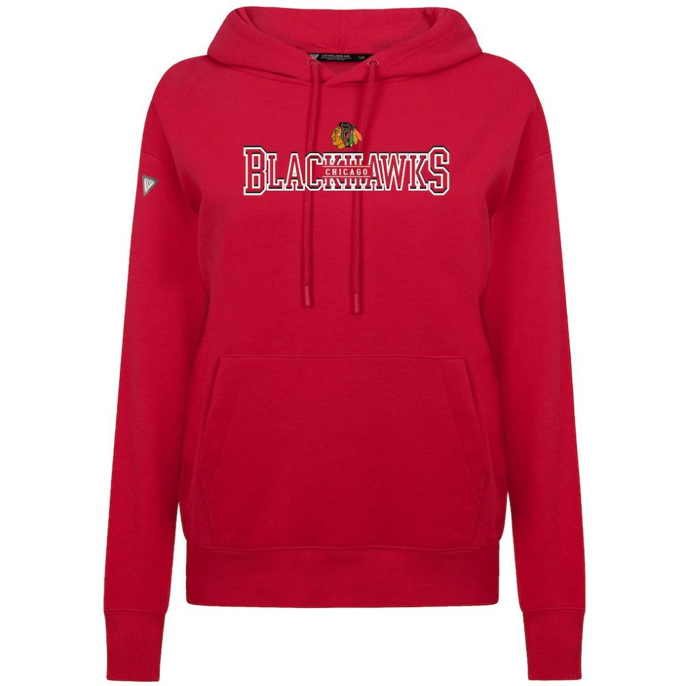 Chicago Blackhawks Levelwear Women's Adorn Journey Pullover Hoodie - Red | NHL on sale