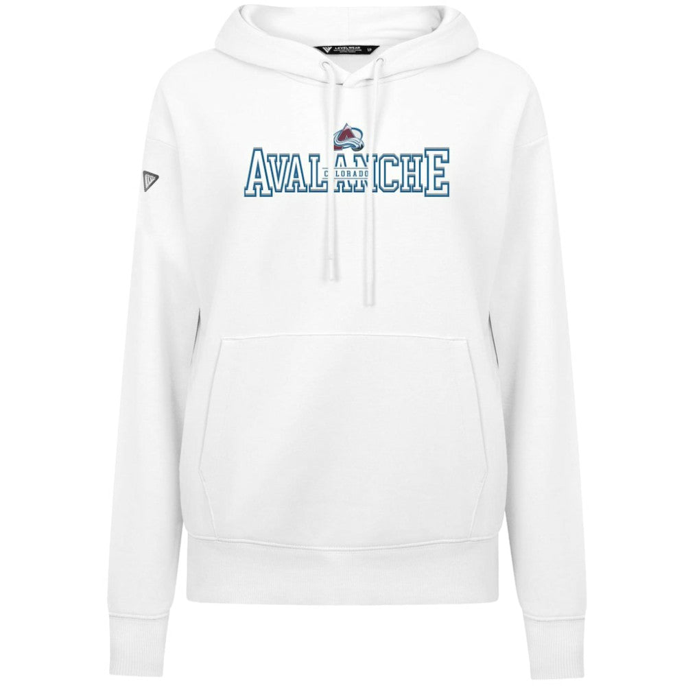 Colorado Avalanche Levelwear Women's Adorn Journey Pullover Hoodie - White | NHL online