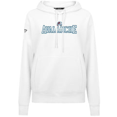 Colorado Avalanche Levelwear Women's Adorn Journey Pullover Hoodie - White | NHL online