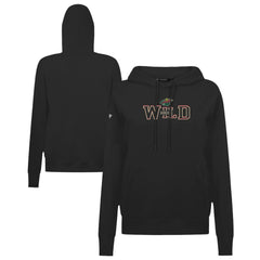 Minnesota Wild Levelwear Women's Adorn Journey Pullover Hoodie - Black | NHL near me