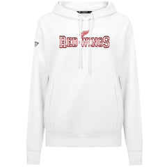 Detroit Red Wings Levelwear Women's Adorn Journey Pullover Hoodie - White | NHL online