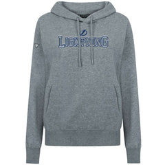 Tampa Bay Lightning Levelwear Women's Adorn Journey Pullover Hoodie - Gray | NHL Clearance