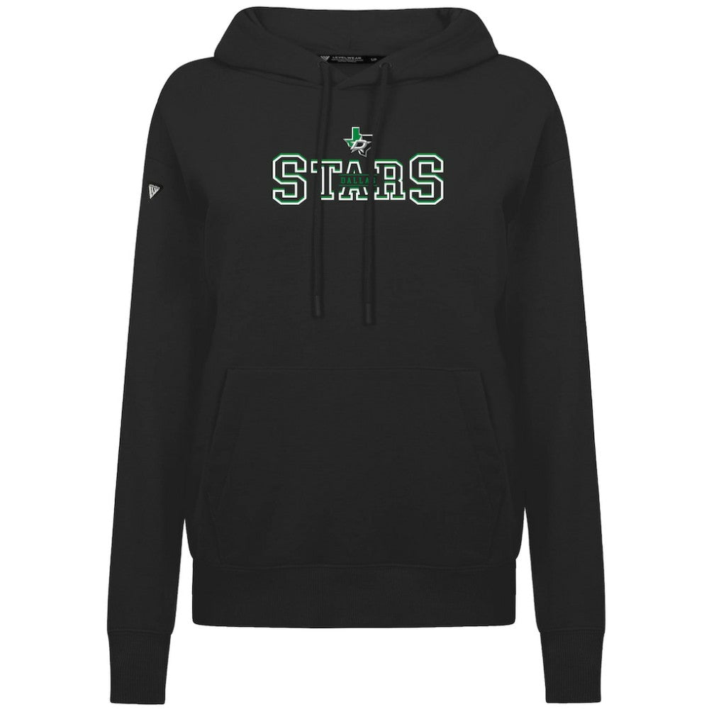 Dallas Stars Levelwear Women's Adorn Journey Pullover Hoodie - Black | NHL on sale