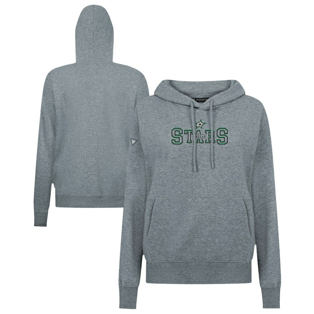 Dallas Stars Levelwear Women's Adorn Journey Pullover Hoodie - Gray | NHL sale