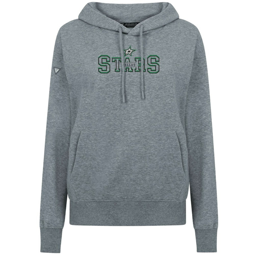 Dallas Stars Levelwear Women's Adorn Journey Pullover Hoodie - Gray | NHL sale