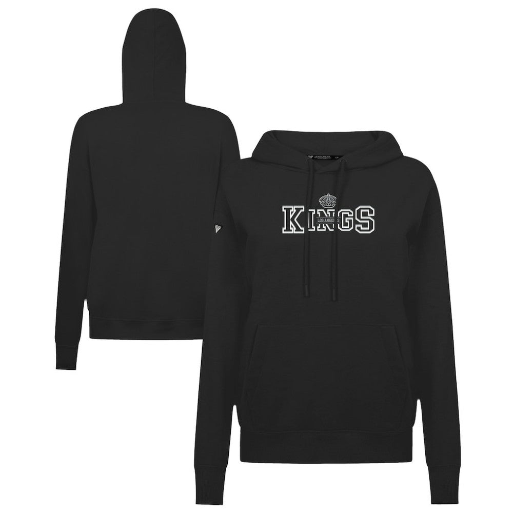 Los Angeles Kings Levelwear Women's Adorn Journey Pullover Hoodie - Black | NHL Clearance