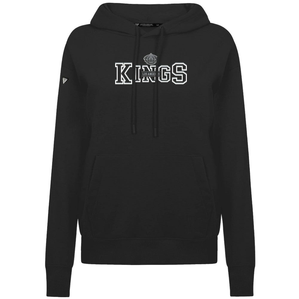 Los Angeles Kings Levelwear Women's Adorn Journey Pullover Hoodie - Black | NHL Clearance
