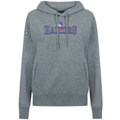 New York Rangers Levelwear Women's Adorn Journey Pullover Hoodie - Gray | NHL Clearance