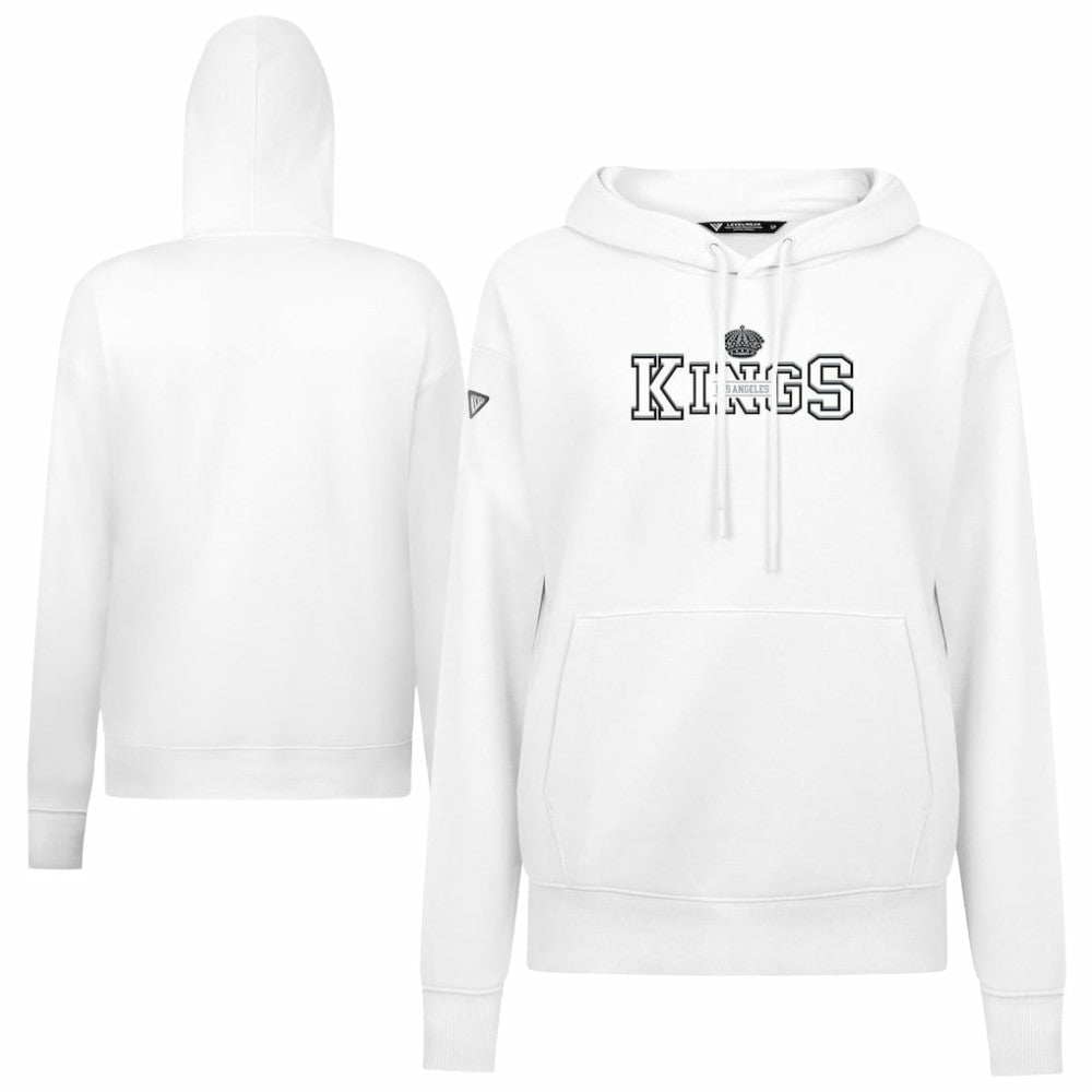 Los Angeles Kings Levelwear Women's Adorn Journey Pullover Hoodie - White | NHL discount