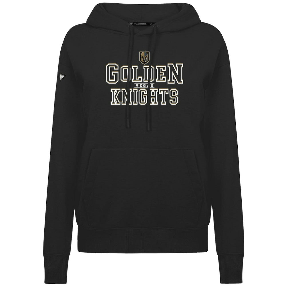 Vegas Golden Knights Levelwear Women's Adorn Journey Pullover Hoodie - Black | NHL near me