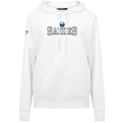 Buffalo Sabres Levelwear Women's Adorn Journey Pullover Hoodie - White | NHL on sale