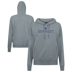 Toronto Maple Leafs Levelwear Women's Adorn Journey Pullover Hoodie - Gray | NHL online