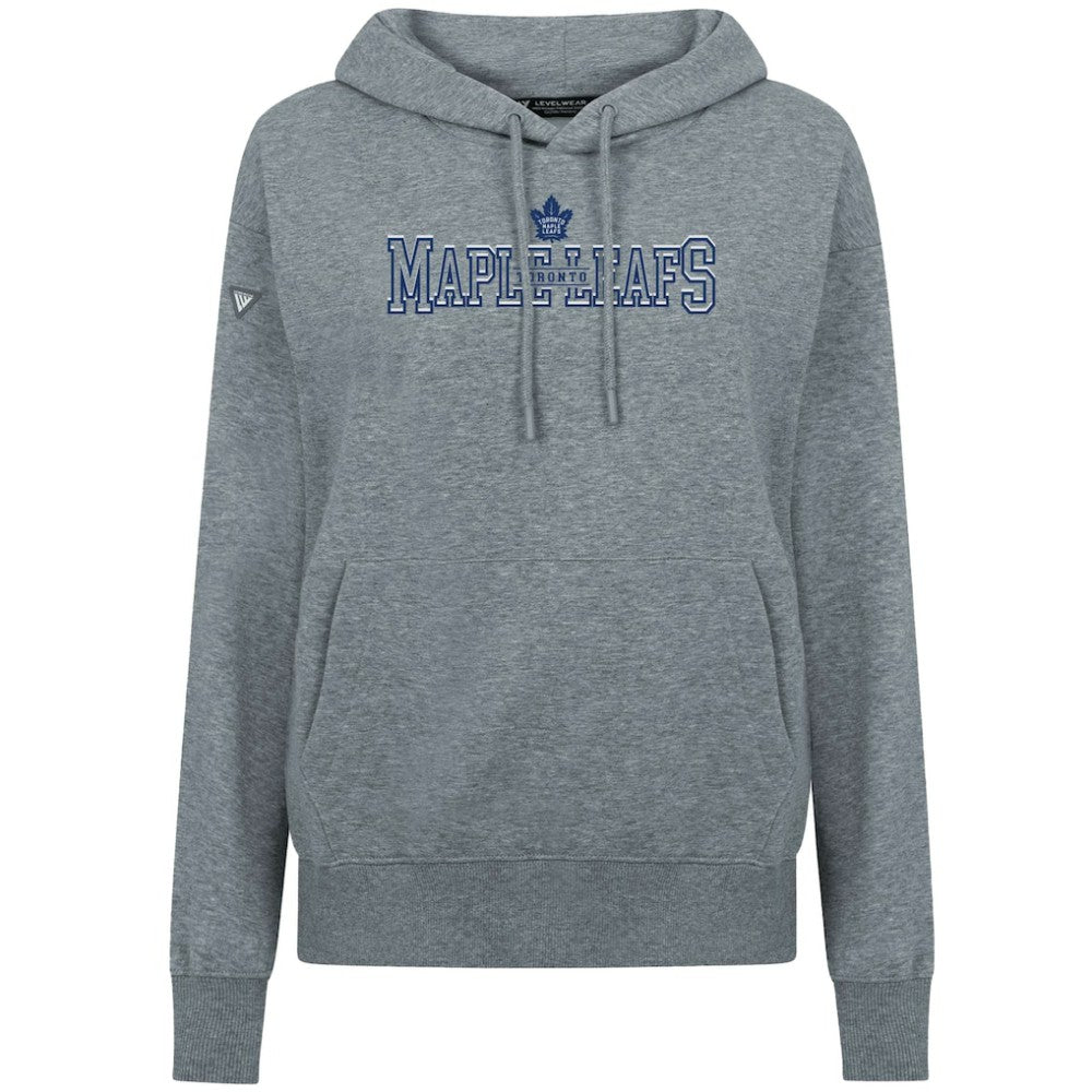 Toronto Maple Leafs Levelwear Women's Adorn Journey Pullover Hoodie - Gray | NHL online
