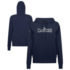 Vancouver Canucks Levelwear Women's Adorn Journey Pullover Hoodie - Navy | NHL Lifestyle