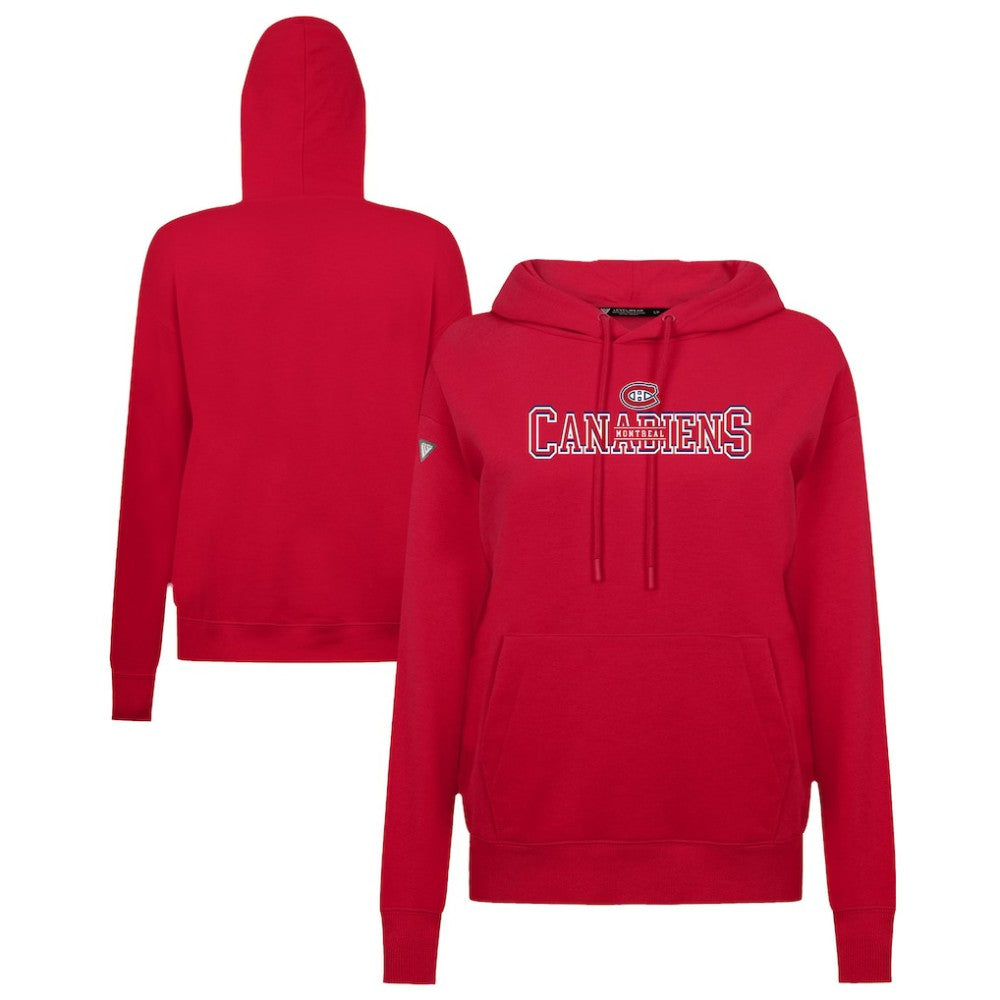 Montreal Canadiens Levelwear Women's Adorn Journey Pullover Hoodie - Red | NHL near me