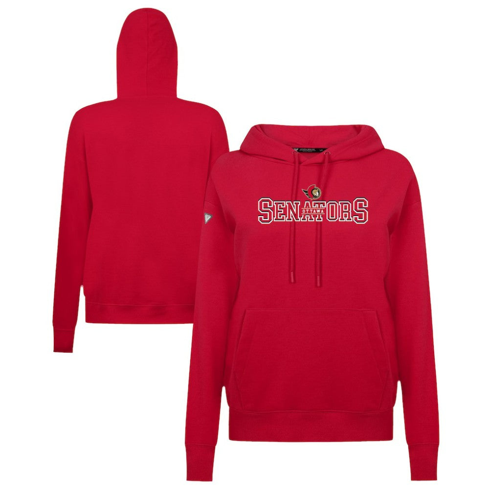Ottawa Senators Levelwear Women's Adorn Journey Pullover Hoodie - Red | NHL Clearance
