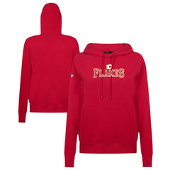 Calgary Flames Levelwear Women's Adorn Journey Pullover Hoodie - Red | NHL near me