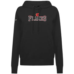 Calgary Flames Levelwear Women's Adorn Journey Pullover Hoodie - Black | NHL Lifestyle