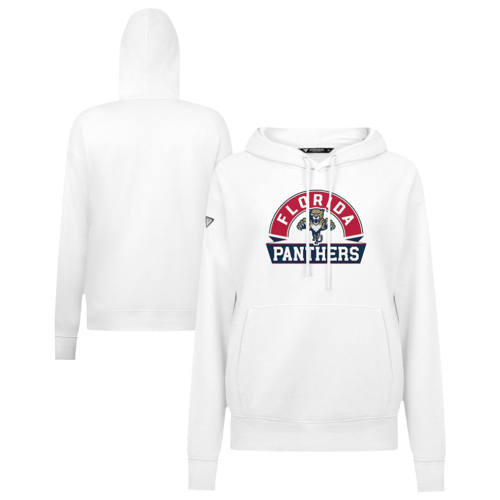 Florida Panthers Levelwear Women's Adorn Banner Arch Pullover Hoodie - White | NHL online