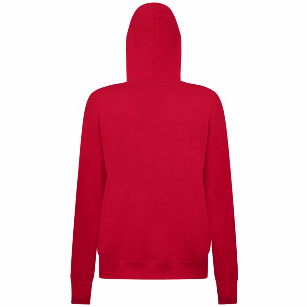Detroit Red Wings Levelwear Women's Adorn Banner Arch Pullover Hoodie - Red | NHL Clearance