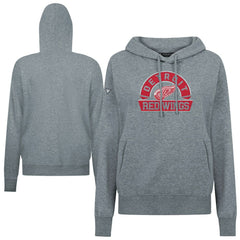 Detroit Red Wings Levelwear Women's Adorn Banner Arch Pullover Hoodie - Gray | NHL discount