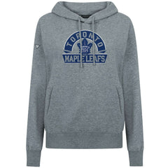 Toronto Maple Leafs Levelwear Women's Adorn Banner Arch Pullover Hoodie - Gray | NHL near me