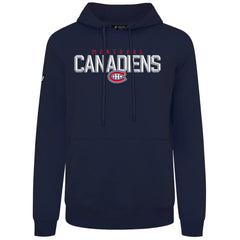 Montreal Canadiens Levelwear Podium Carve Pullover Hoodie - Navy | NHL online