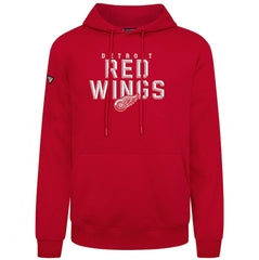 Detroit Red Wings Levelwear Podium Carve Pullover Hoodie - Red | NHL near me