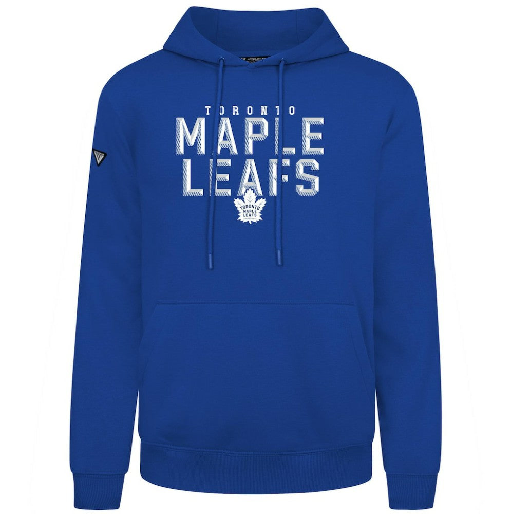 Toronto Maple Leafs Levelwear Podium Carve Pullover Hoodie - Royal | NHL Lifestyle