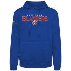 New York Islanders Levelwear Podium Carve Pullover Hoodie - Royal | NHL Clearance