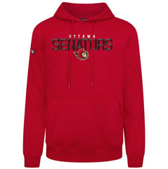 Ottawa Senators Levelwear Podium Carve Pullover Hoodie - Red | NHL near me