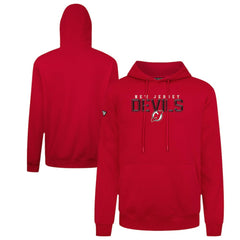 New Jersey Devils Levelwear Podium Carve Pullover Hoodie - Red | NHL sale