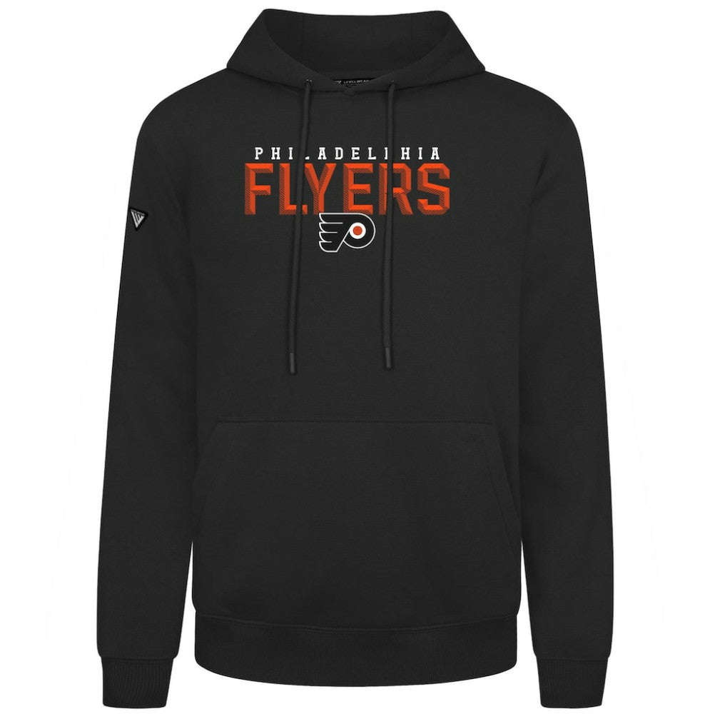 Philadelphia Flyers Levelwear Podium Carve Pullover Hoodie - Black | NHL sale