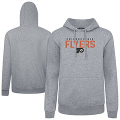 Philadelphia Flyers Levelwear Podium Carve Pullover Hoodie - Gray | NHL Lifestyle