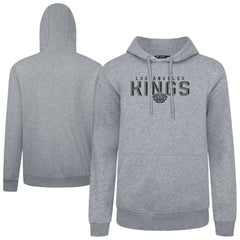 Los Angeles Kings Levelwear Podium Carve Pullover Hoodie - Gray | NHL near me