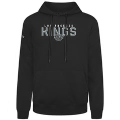 Los Angeles Kings Levelwear Podium Carve Pullover Hoodie - Black | NHL online