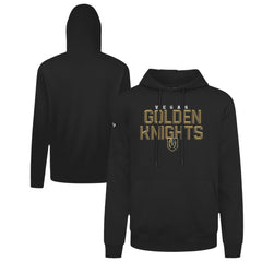 Vegas Golden Knights Levelwear Podium Carve Pullover Hoodie - Black | NHL Lifestyle