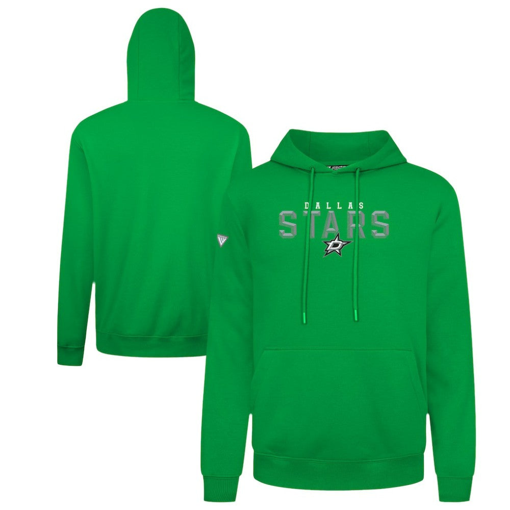 Dallas Stars Levelwear Podium Carve Pullover Hoodie - Green | NHL online