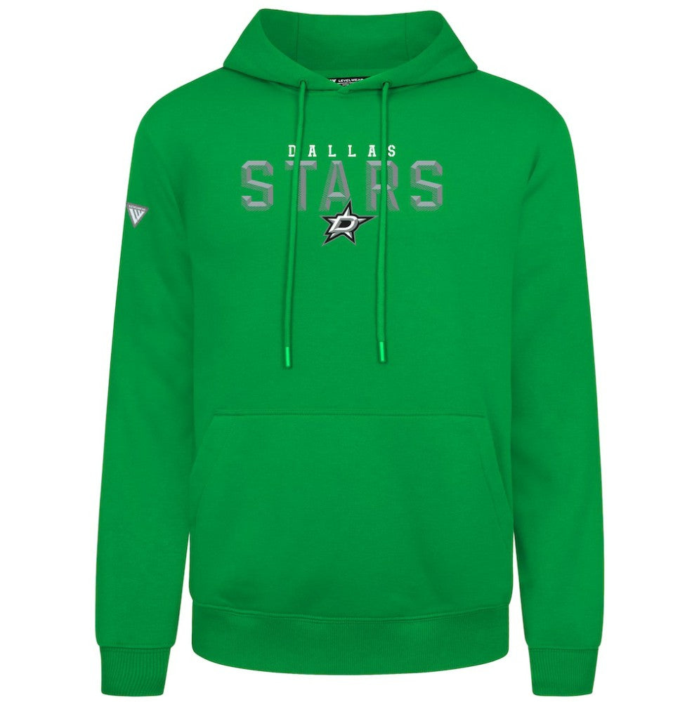 Dallas Stars Levelwear Podium Carve Pullover Hoodie - Green | NHL online