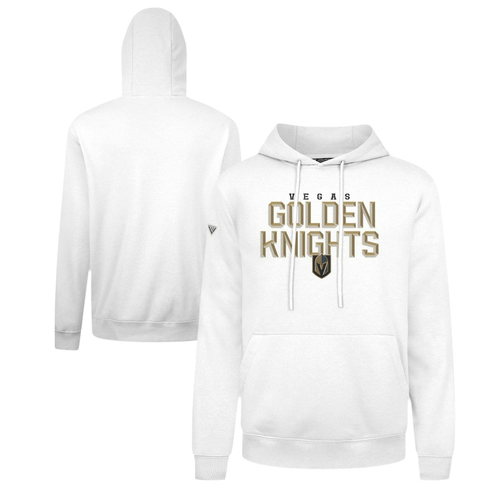 Vegas Golden Knights Levelwear Podium Carve Pullover Hoodie - White | NHL sale
