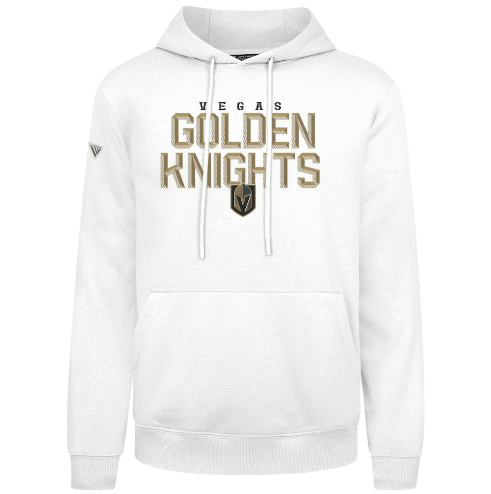 Vegas Golden Knights Levelwear Podium Carve Pullover Hoodie - White | NHL sale
