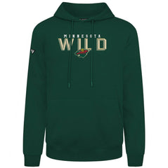 Minnesota Wild Levelwear Podium Carve Pullover Hoodie - Green | NHL Clearance