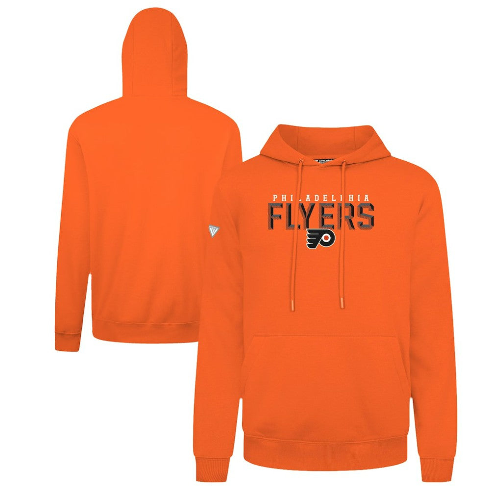Philadelphia Flyers Levelwear Podium Carve Pullover Hoodie - Orange | NHL discount