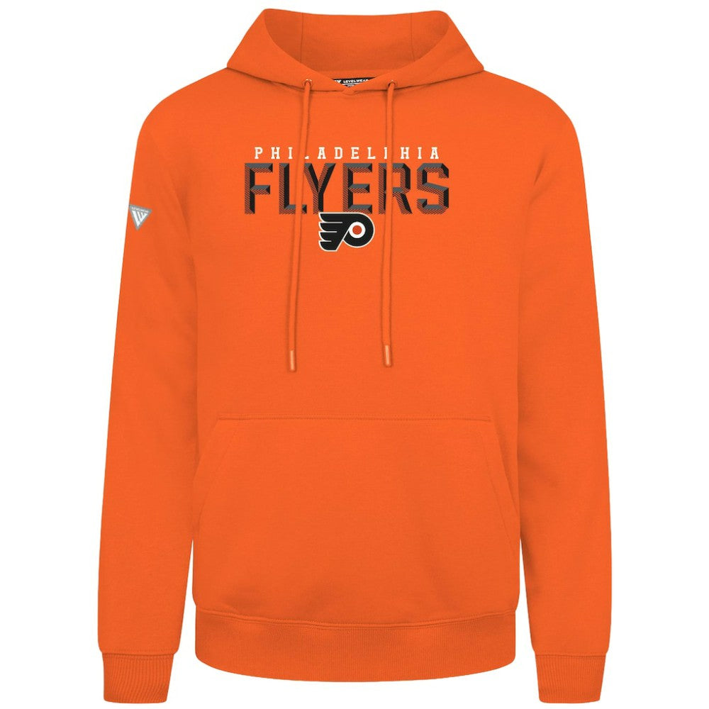 Philadelphia Flyers Levelwear Podium Carve Pullover Hoodie - Orange | NHL discount