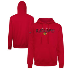 Chicago Blackhawks Levelwear Podium Carve Pullover Hoodie - Red | NHL sale