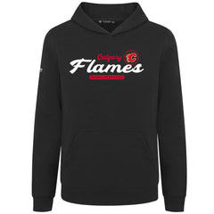 Calgary Flames Levelwear Youth Podium Monument Pullover Hoodie - Black | NHL online