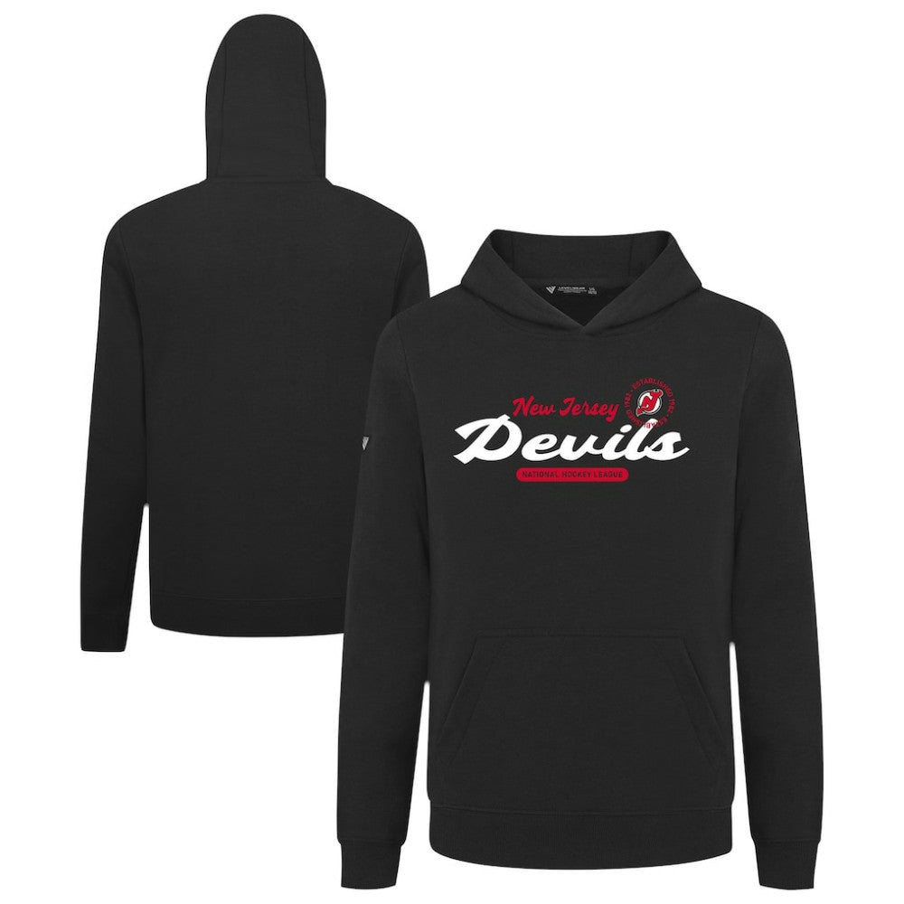 New Jersey Devils Levelwear Youth Podium Monument Pullover Hoodie - Black | NHL sale