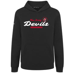 New Jersey Devils Levelwear Youth Podium Monument Pullover Hoodie - Black | NHL sale