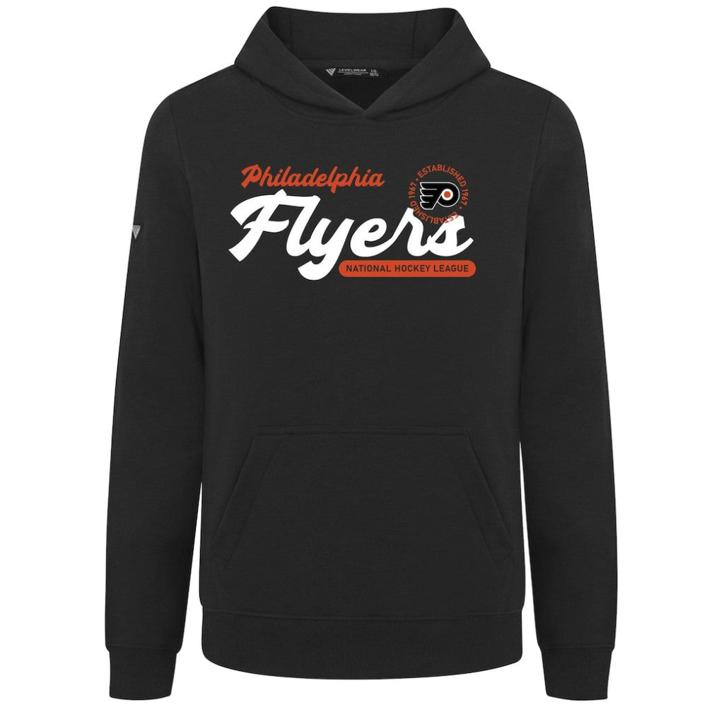 Philadelphia Flyers Levelwear Youth Podium Monument Pullover Hoodie - Black | NHL on sale