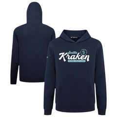 Seattle Kraken Levelwear Youth Podium Monument Pullover Hoodie - Navy | NHL sale